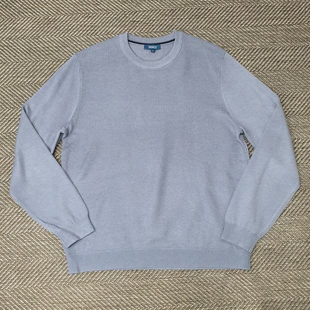 지오투 얇은 면니트 남자110