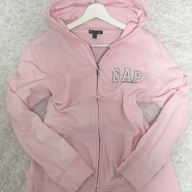 갭 핑크 후드집업 하이틴 GAP