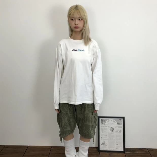 Ben Davis Back Print Long Sleeve
