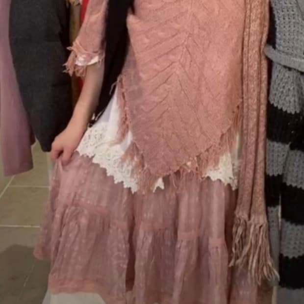 코코모리 페어리 에겐녀 핑크 케이프 코디셋