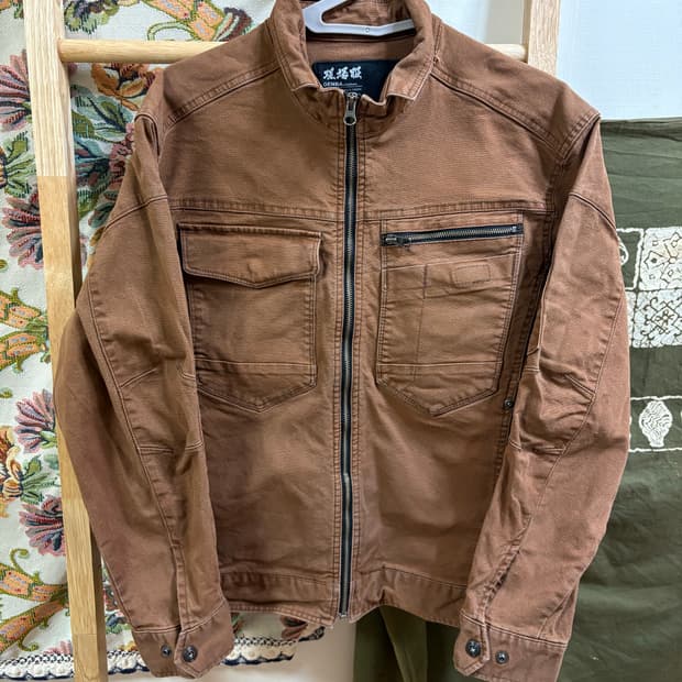 Genba 브라운 자켓 