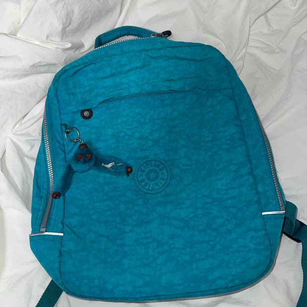 빈티지 키플링 민트 백팩 