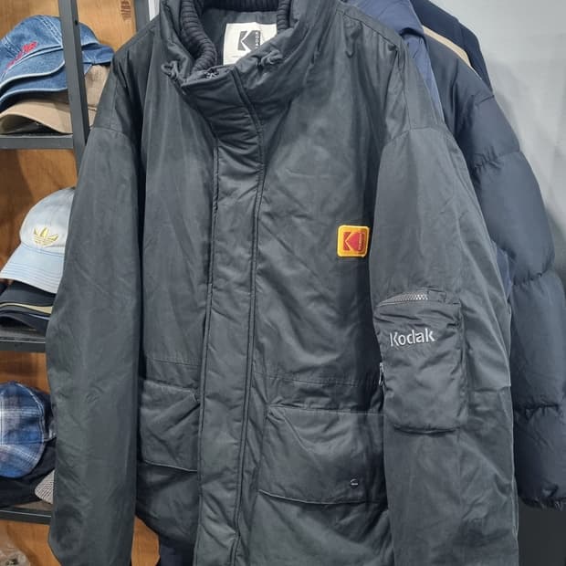 ((k o d a k))코닥 덕다운 야상 피쉬테일 항공점퍼 105~110