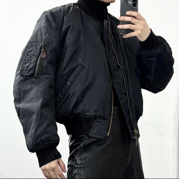 휴스턴 houston 크롭 ma-1