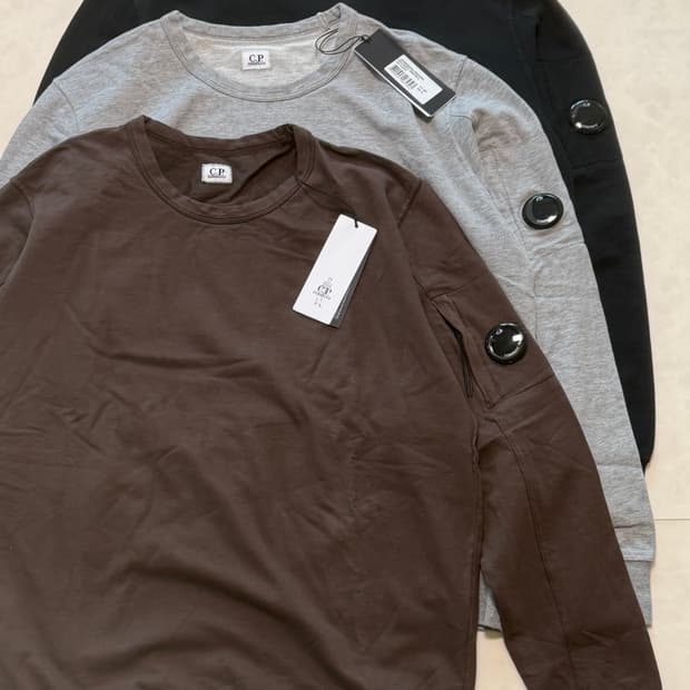 씨피컴퍼니 라이트 플리스 스웻셔츠 3color