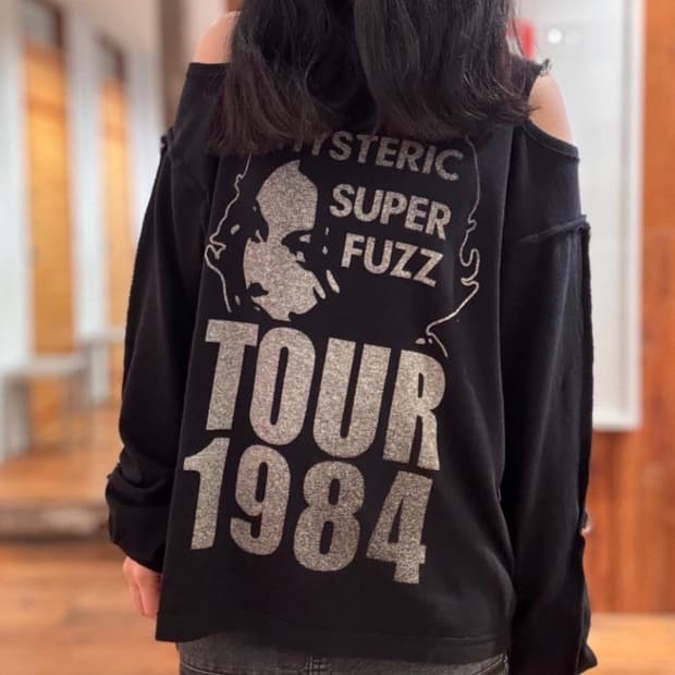 히스테릭글래머 투어 1984 티셔츠 