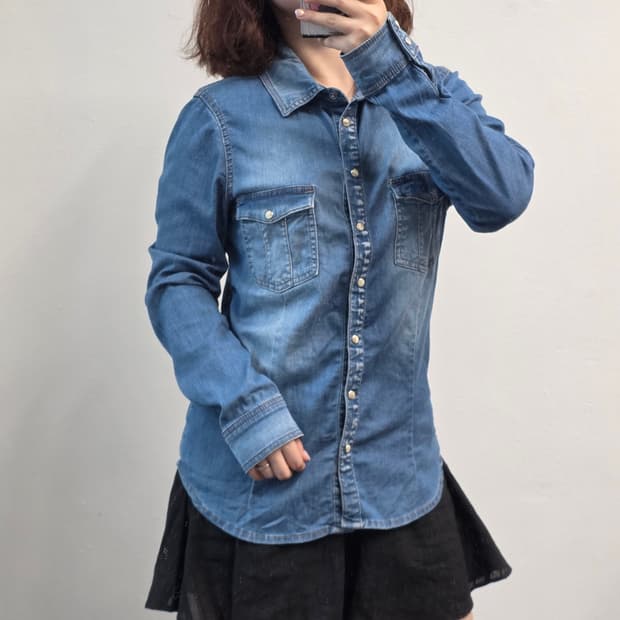 [프립]M/자라 청남방