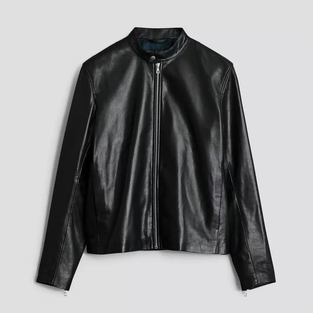 랙앤본 아카이브 카페레이서 라이더 가죽자켓 cafe racer