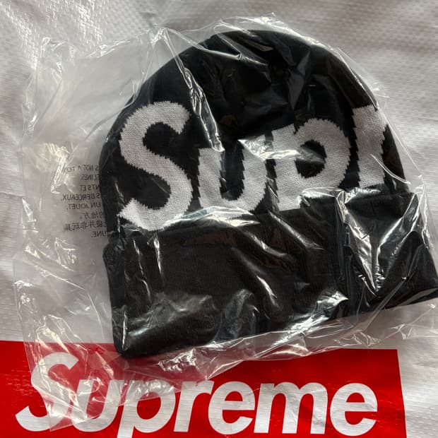 [국내배송/미개봉새상품] 25FW 슈프림 빅로고 비니