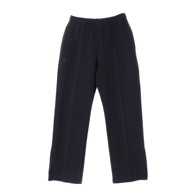 언더아머 핀턱 와이드 트랙 팬츠 블랙 L