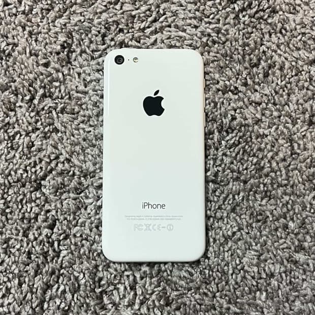 아이폰 5c 화이트 32기가 순정 상태최상 