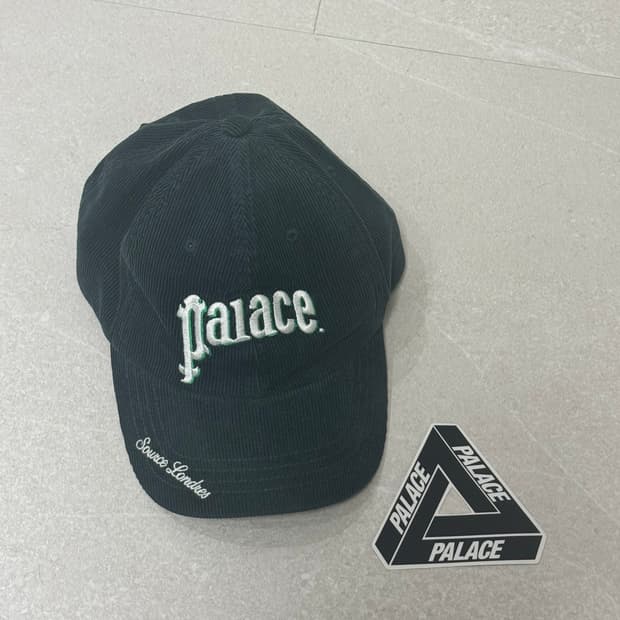 팔라스 24ss gassy 6패널 캡 그린