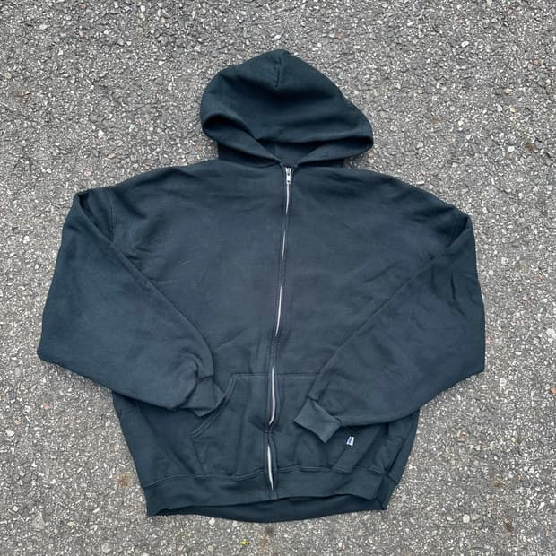 빈티지 00s 러셀 후드 집업