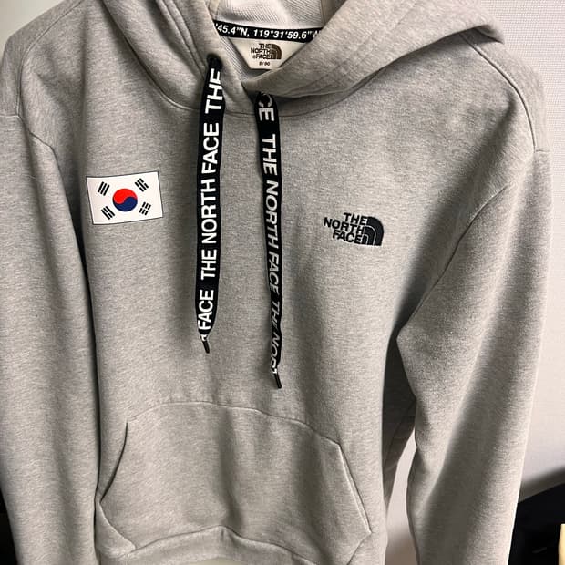 노스페이스 국가대표 후드티