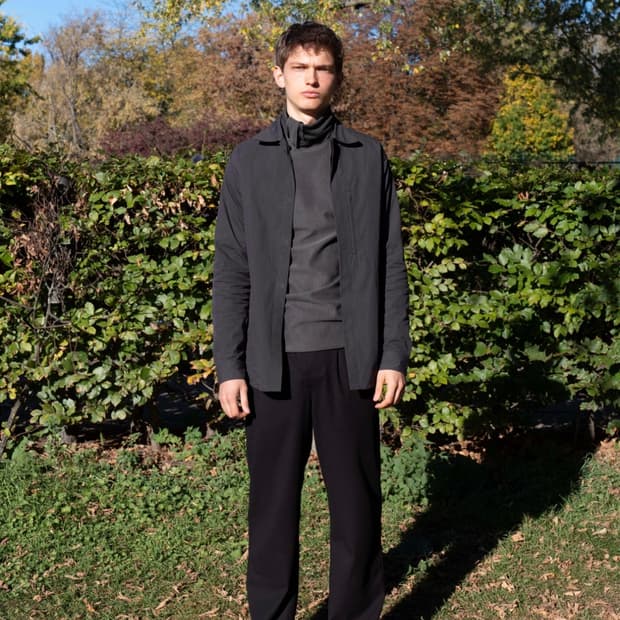 FORMLICH(폼리쉬) MODULAR SHIRT/DARK GREY