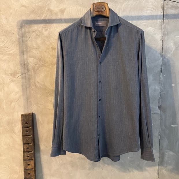벨그라비아 데님 셔츠 100