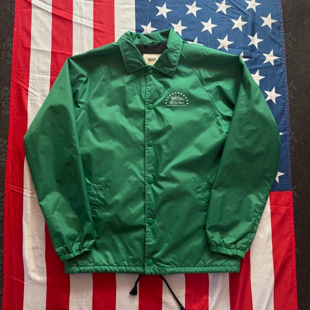 [M] V.T.G VANS 반스 나일론 코치 자켓