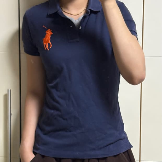 폴로 랄프로렌 빅포니 네이비 카라티
