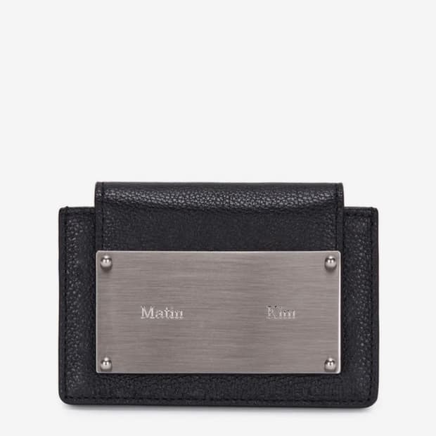 마뗑킴 블랙 반지갑