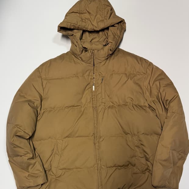 닥스 daks 뒷 퀄팅 다운 후드 패딩 자켓