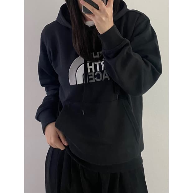 노스페이스 후드티