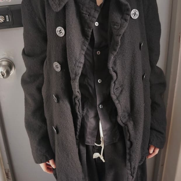 준야 와타나베 07aw 축융 피코트