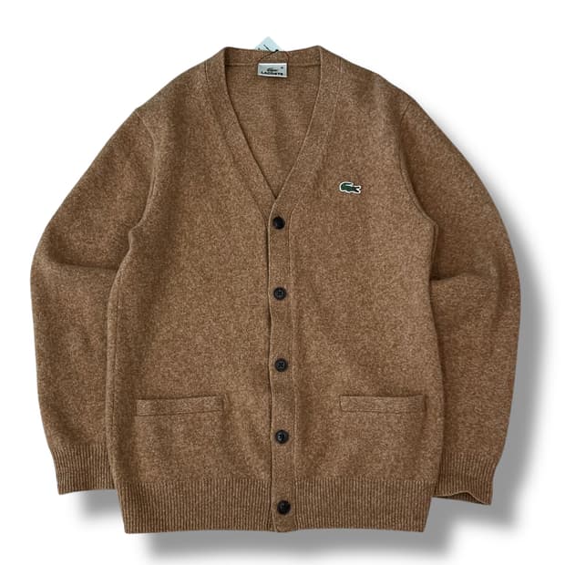 라코스테 브이넥 가디건 r1105