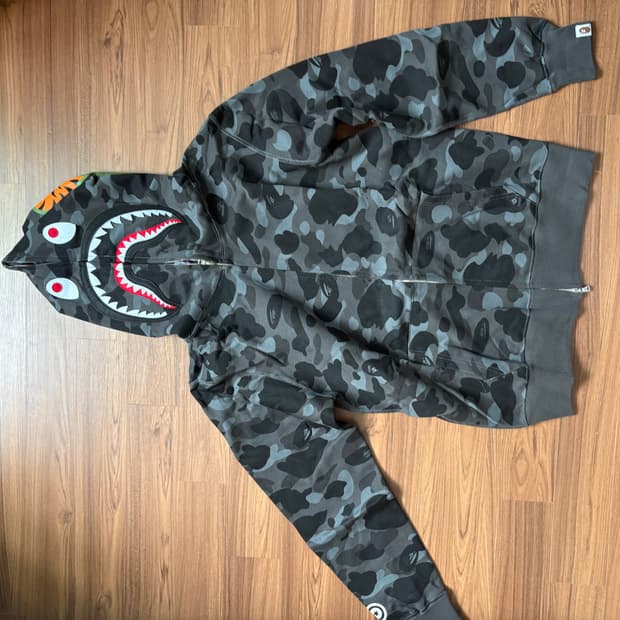 베이프 샤크후드 흑계 새상품