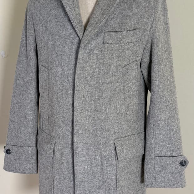 Engineered Garments 울 코트 그레이 S (Made in 