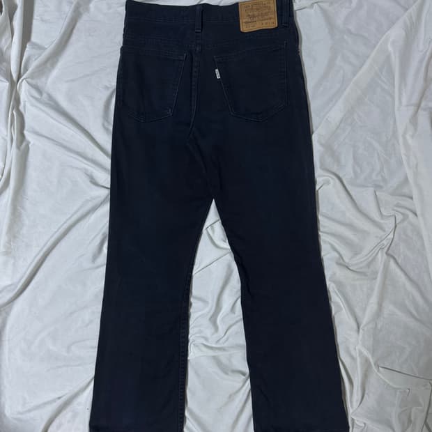 90s 리바이스 517 블랙 부츠컷 팬츠