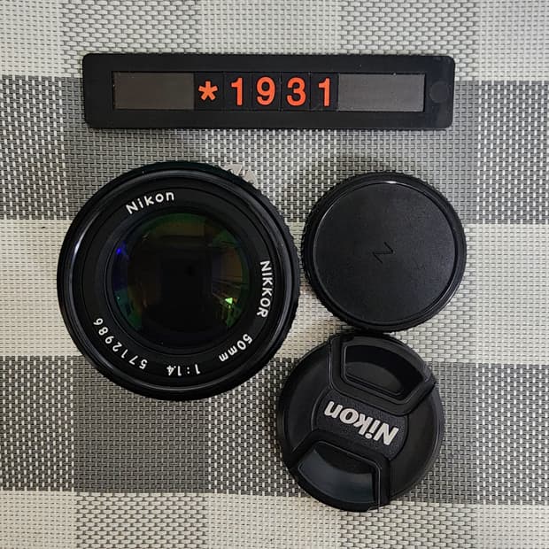 니콘 마운트 니코랄 50mm 1.4단렌즈