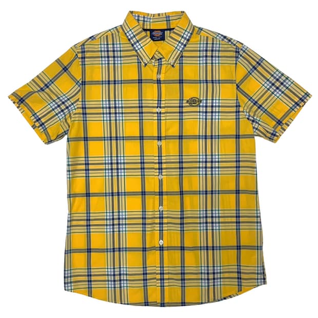 Dickies yellow check shirt