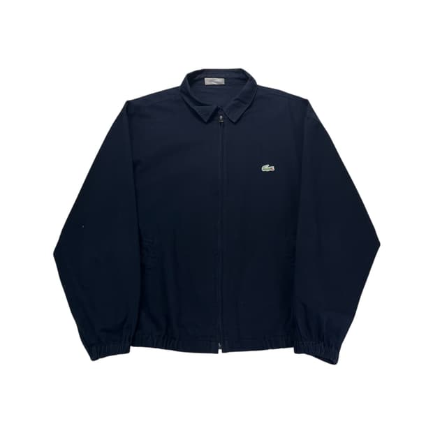100 90s 라코스테 빈지티 블루종 자켓