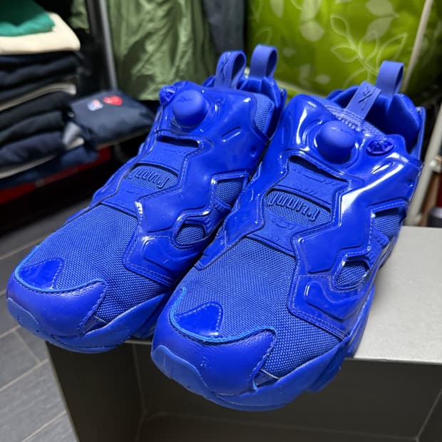 준지 리복 펌프 스니커즈