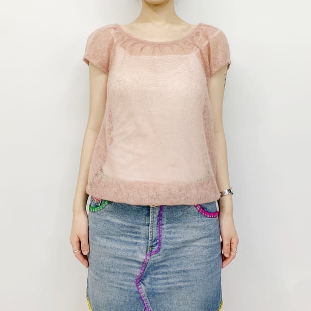  FREE'S SHOP 반팔 니트