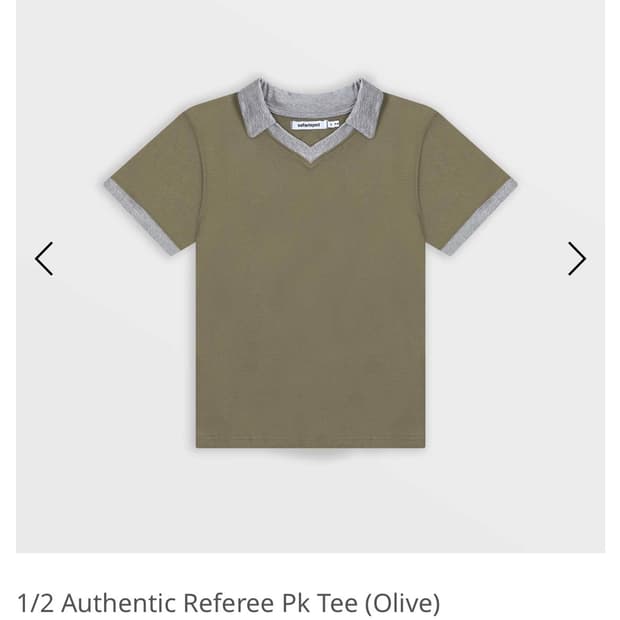 사파리스팟 Pk tee olive