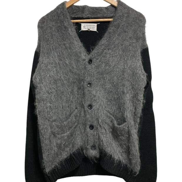 마르지엘라 모헤어 니트 가디건