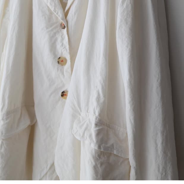 H+ hannoh wessel 화이트 자켓