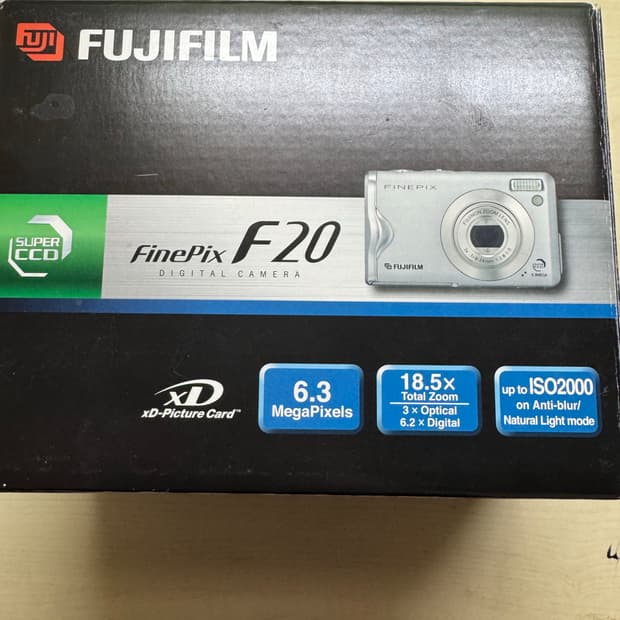 Fujifilm finefix f20 디지털카메라