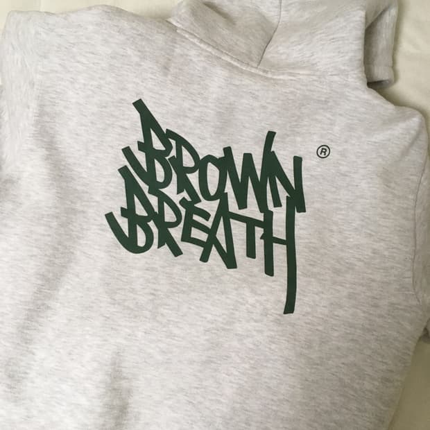 브라운브레스 후드티 s