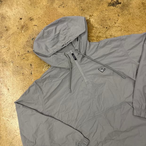 [정품/M] 와릿이즌 그레이 아노락 후드 바람막이 b18