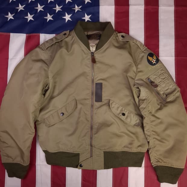 새제품급 오리지날 휴스턴 미공군 L-2 항공자켓