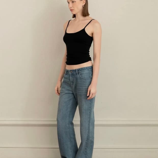 글로니 The Rodeo Jean (washed blue) XS 새상품