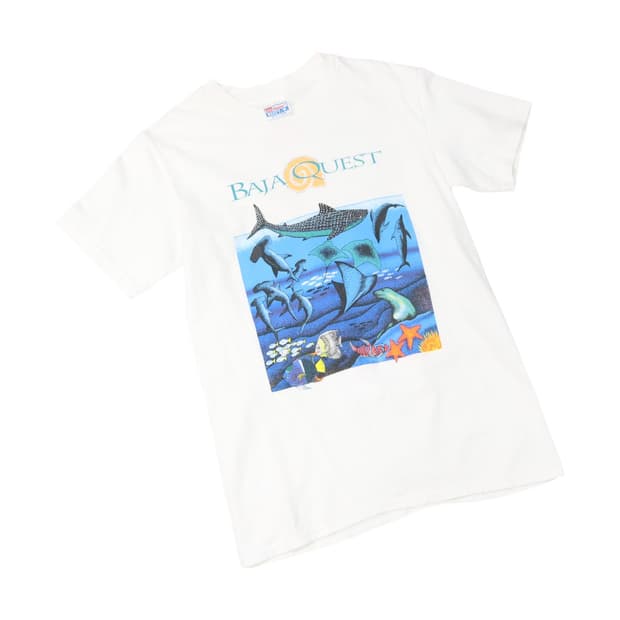 빈티지 프린팅 반팔티셔츠