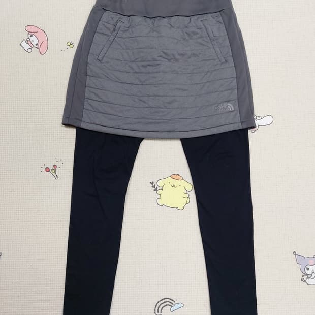 노스페이스 패딩 치마 레깅스 75