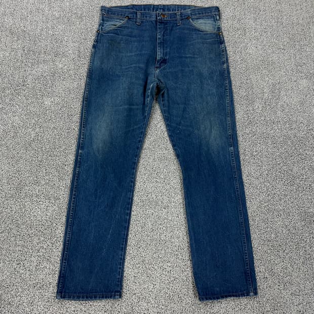 랭글러 카우보이컷 90s 빈티지데님