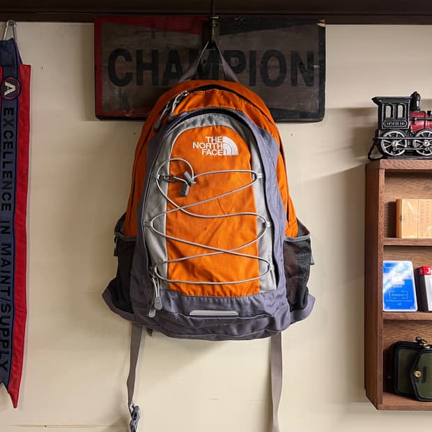NorthFace Orange Backpack