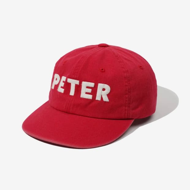 6-PANEL PETER CAP - RED