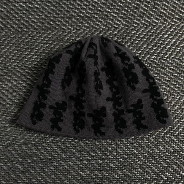 예스아이씨 스펠아웃 패턴 숏 비니o 3707