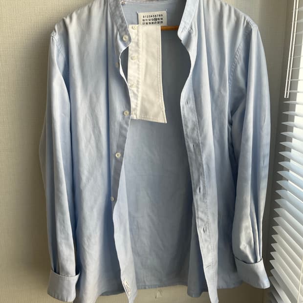 마르지엘라 2008 카라 탈 부착 셔츠